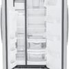 GE 23.0 Cu. Ft. Side-By-Side Refrigerator: Efficient Storage and Modern Design - Image 5