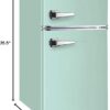 Frigidaire EFR840-MINT Retro Mini Fridge for Office or Dorm Use - Image 7