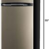 Compact Stainless Steel Refrigerator with Freezer - RCA RFR725, 7.5 cu ft - Image 5