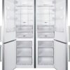 48" Bottom Freezer Refrigerator Set with Grill and Adjustable Shelves - Image 2