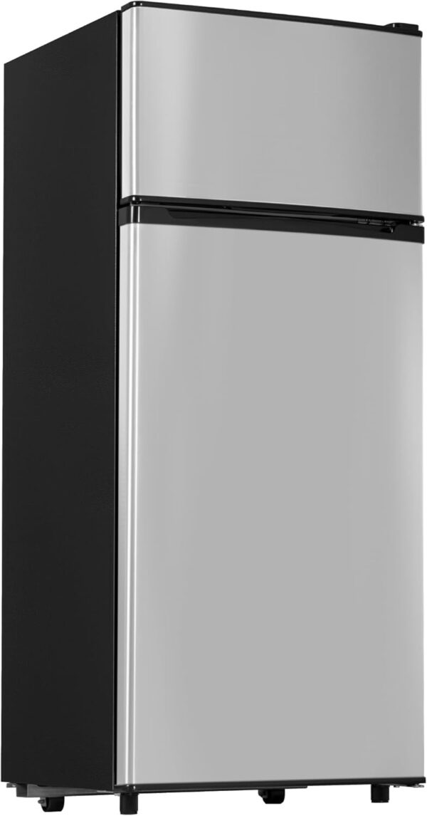 Compact 4.5 Cu.ft Mini Fridge with Freezer for Office and Dorm Use