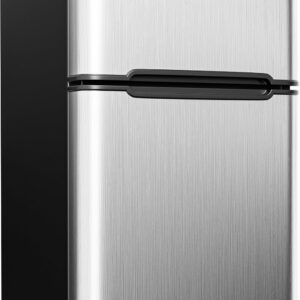 EUHOMY 3.2 Cu.Ft Mini Fridge with Freezer for Bedroom and Office