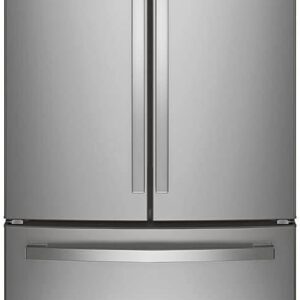 GE ENERGY STAR 24.7 Cu. Ft. French-Door Refrigerator: Efficient & Stylish Storage Solutions