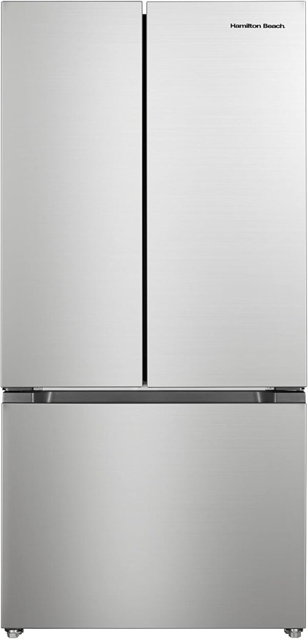 Hamilton Beach HBF1662 French Door Counter Depth Refrigerator with Freezer Drawer