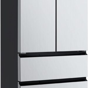 Large Capacity 18.8Cu.Ft French Door Stainless Steel Refrigerator with Freezer Space