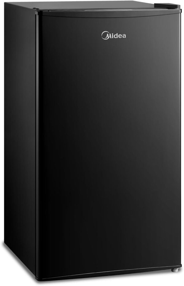 Midea MERM33S1ABB Compact Refrigerator: 3.3 Cu Ft Black Mini Fridge Review