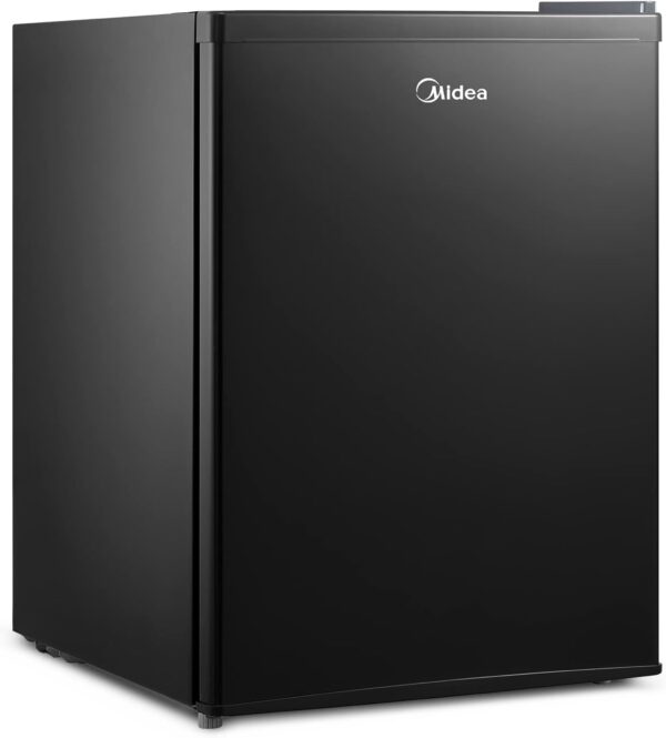 Midea WHS-87LB1 Refrigerator Review: Compact 2.4 Cubic Feet Black Model