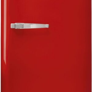 Smeg FAB10 Retro Refrigerator: 50's Style, 4.48 Cu Ft, Red, Made in Italy