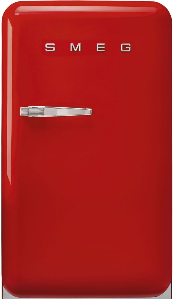 Smeg FAB10 Retro Refrigerator: 50's Style, 4.48 Cu Ft, Red, Made in Italy