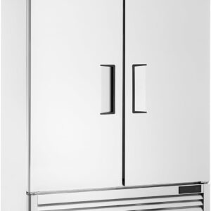 VEVOR 44.21 Cu.ft Commercial Refrigerator: Stainless Steel, Auto-Defrost, 2 Doors