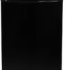 West Bend WBRT73B Apartment Refrigerator: Slim Design, 7.4 cu.ft, Black