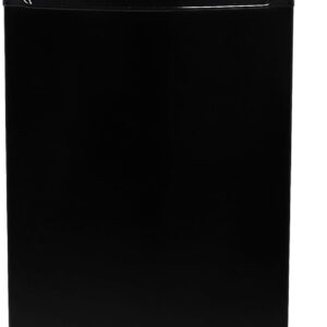 West Bend WBRT73B Apartment Refrigerator: Slim Design, 7.4 cu.ft, Black