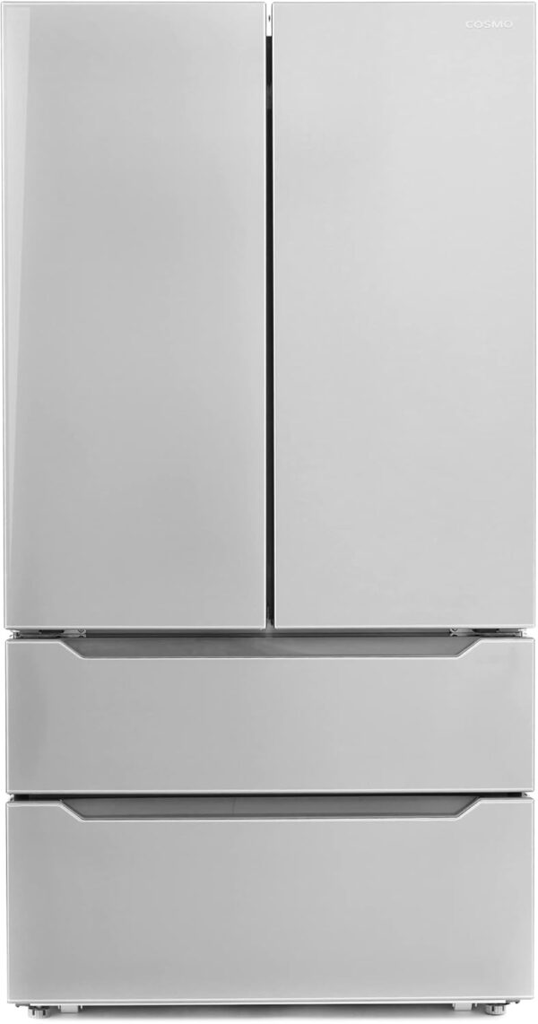 COSMO FDR225RHSS 36" Counter Depth 4-Door Stainless Steel Refrigerator Review