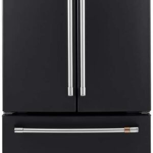 Cafe CWE19SP3ND1 French Door Refrigerator: Matte Black, Counter Depth, ENERGY STAR