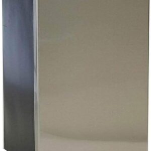 Compact 4.5 Cu. Ft Bull Outdoor Products Refrigerator in Metallic Grey