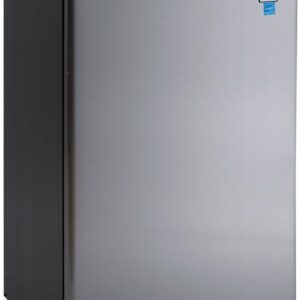 Compact AVANTI RM24216B Refrigerator: 2.4 cu. ft. Black Design and Features