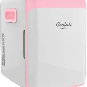 Cooluli 10L Mini Fridge: Perfect for Bedroom, Office, and College Dorms