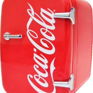 Cooluli Retro Coca-Cola Mini Fridge: Perfect for Home, Office, and Travel