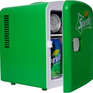 Koolatron Sprite Mini Fridge: Compact 4L Portable Cooler for Skincare and Snacks