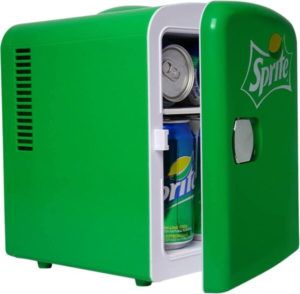 Koolatron Sprite Mini Fridge: Compact 4L Portable Cooler for Skincare and Snacks