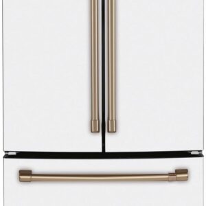 Matte White 18.6 cu. ft. French Door Refrigerator - ENERGY STAR Certified