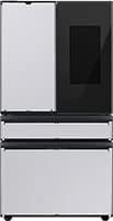 SAMSUNG 29 Cu. Ft. BESPOKE 4-Door Refrigerator with Charcoal Glass Family Hub