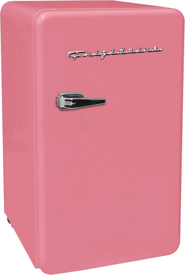 Stylish FRIGIDAIRE EFR372-PINK 3.2 Cu Ft Retro Mini Fridge for Your Space