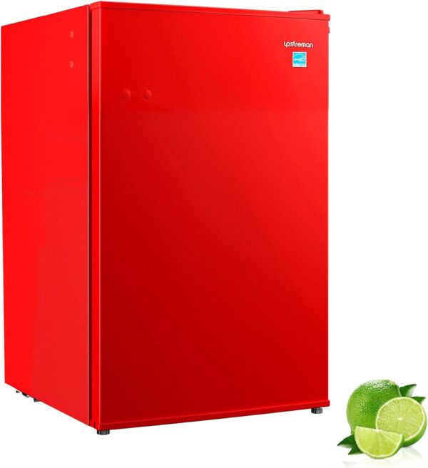 Upstreman 4.5 Cu.Ft Mini Fridge: Quiet, Energy-Efficient Compact Refrigerator for Any Space